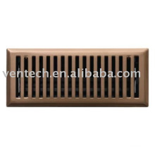 grille de sol, registre de plancher